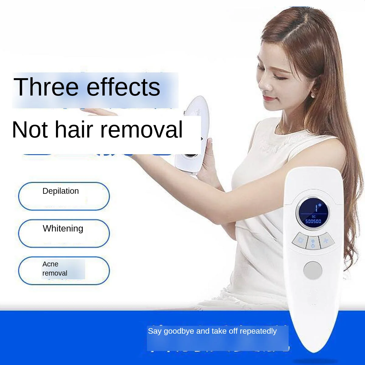 Fasiz домашний лазер для удаления волос депилятор с замерзающей точкой Женская