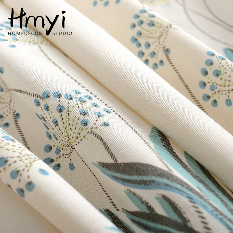 Modern Pastoral Forest Curtains For Window Curtain Living Room Bedroom Printed Rideaux Gordijn Firanki | Дом и сад