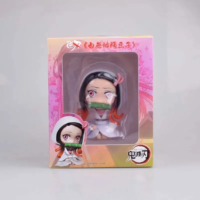 10 см Kimetsu No Yaiba фигурка аниме демон Slayer Kamado Nezuko Коллекционная ПВХ модель игрушки