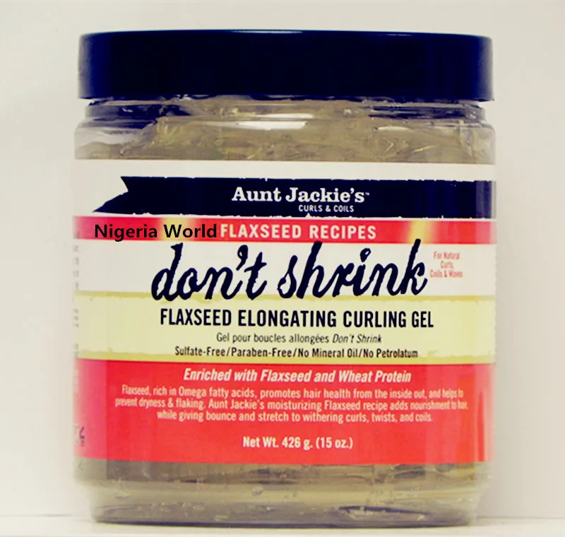 Тетя Джеки не садится льняное зерно завиток гель для волос/426 г|shampoo| |