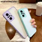 Противоударный жесткий чехол для Xiaomi Redmi Note 10 Pro 5G 10S 11T Poco X3 GT NFC F3 M3 M4 Mi 10T 11 Lite 5G NE, матовая прозрачная задняя крышка