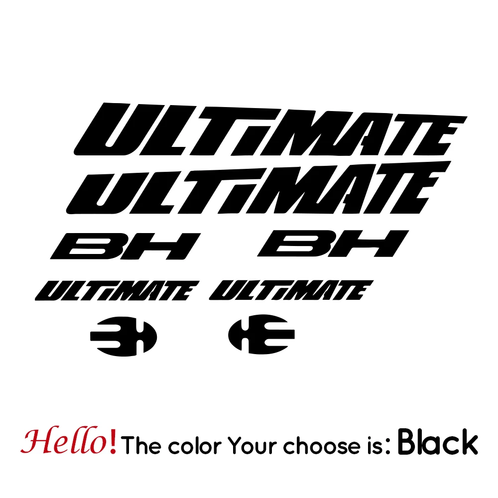 Автомобильная наклейка BH ULTIMATE для шоссейного велосипеда езды на горном