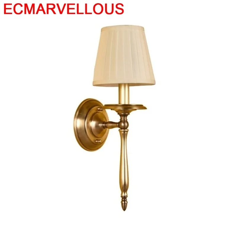 Современная настенная лампа украшение для дома спальни настенный