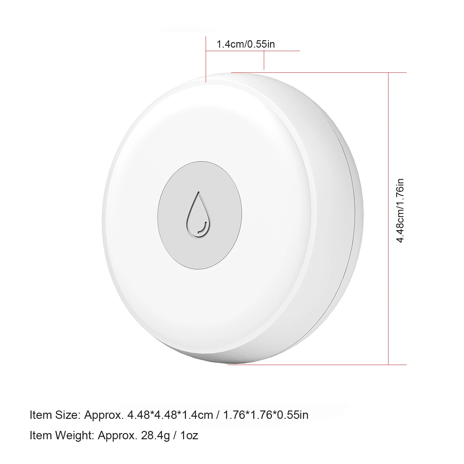 ZigBee Separate Type Water Sensor Leakage Alarm Immersion Safety Detector Automatic Intelligent Household | Обустройство дома