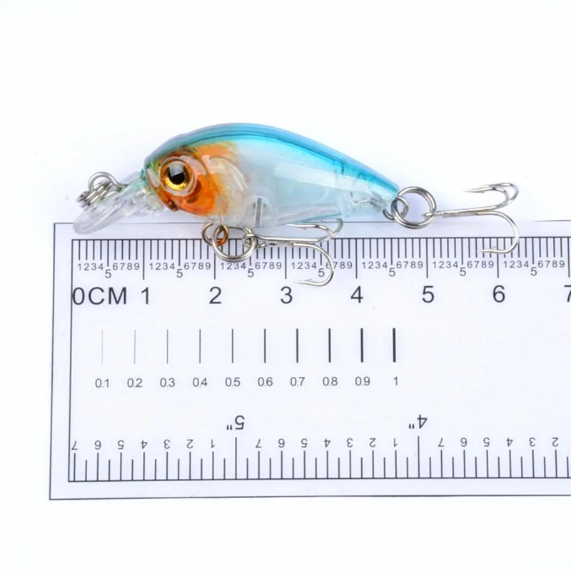 

1 Pack of Minnow Bait 45mm /3.6g Hard Bait Carp Striped Bass Fishing Tackle