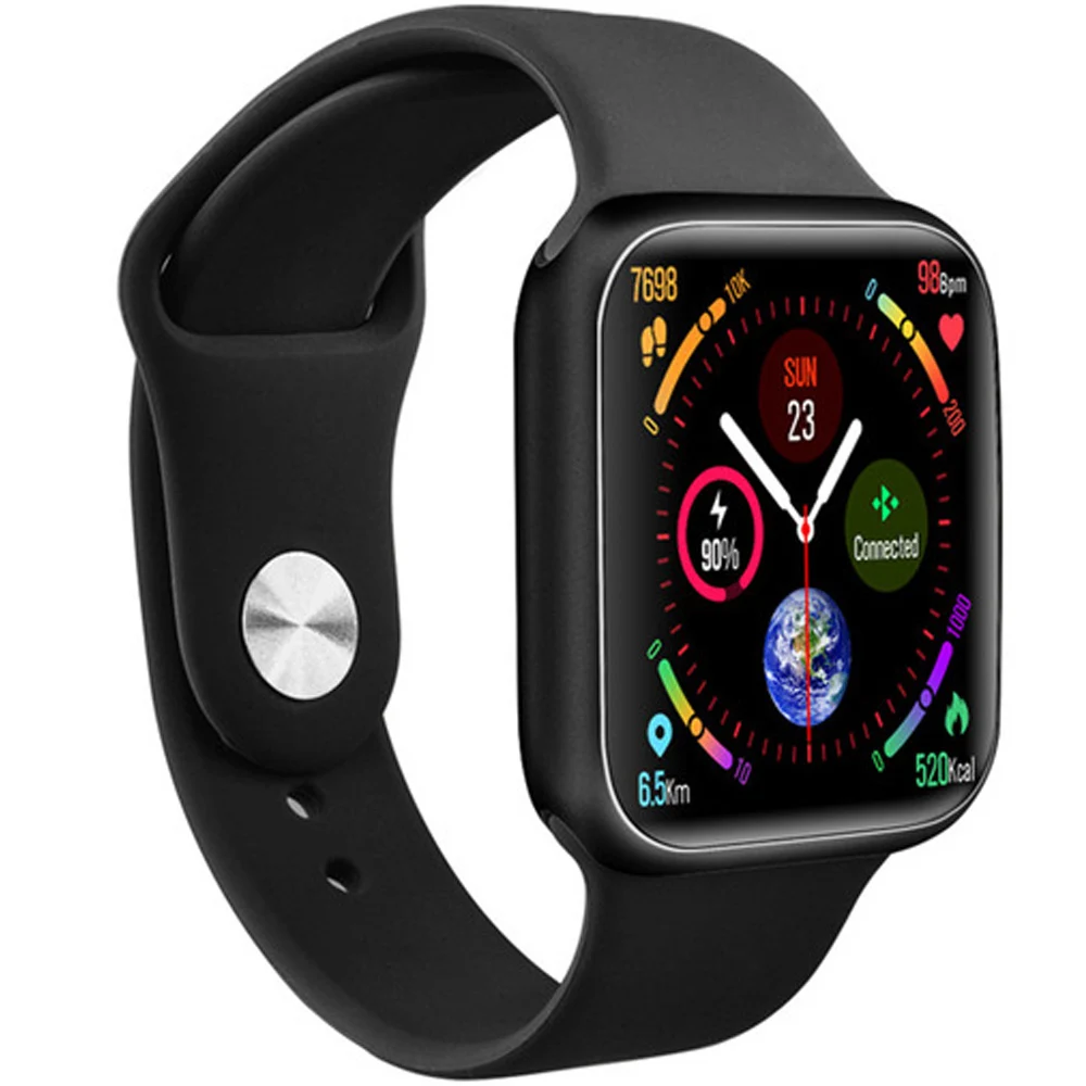 Смарт часы P90 полностью сенсорный фитнес трекер IP68 водонепроницаемые