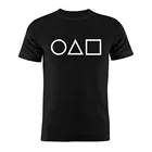 100% хлопок унисекс футболка игра кальмар подарок футболка