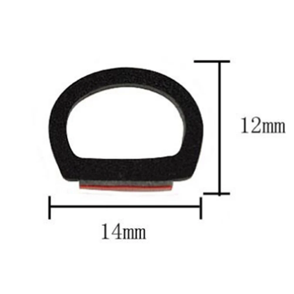

Car Door Rubber Seal Strips D Shaped Trim Noise Insulation Epdm Weatherstrip D Type Rubber Seal For Car Internal Accessories