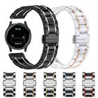 Керамический ремешок для Garmin CAME 2 GarminMove 3 GarminActive S Vivoactive 4, браслет из нержавеющей стали 20 мм 22 мм, ремешок для наручных часов