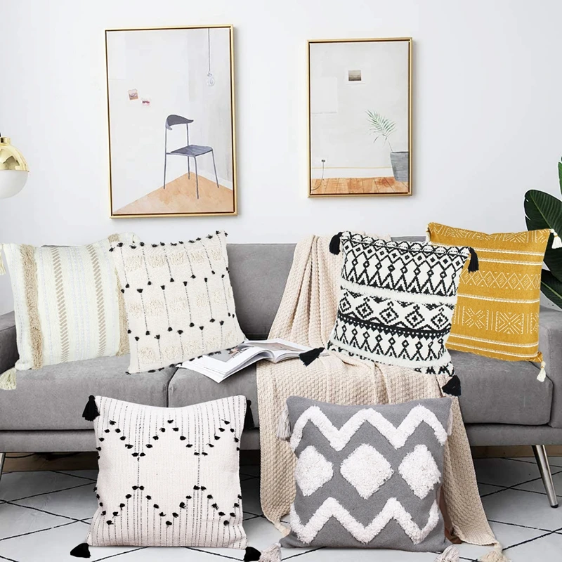 

Наволочка Staraise 45x45 см в стиле бохо с геометрическим рисунком, чехлы для дивана, декоративные подушки для дивана, дома, автомобиля