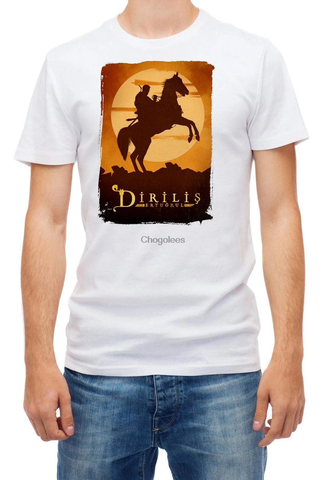Черные футболки Ertugrul Dirilis |