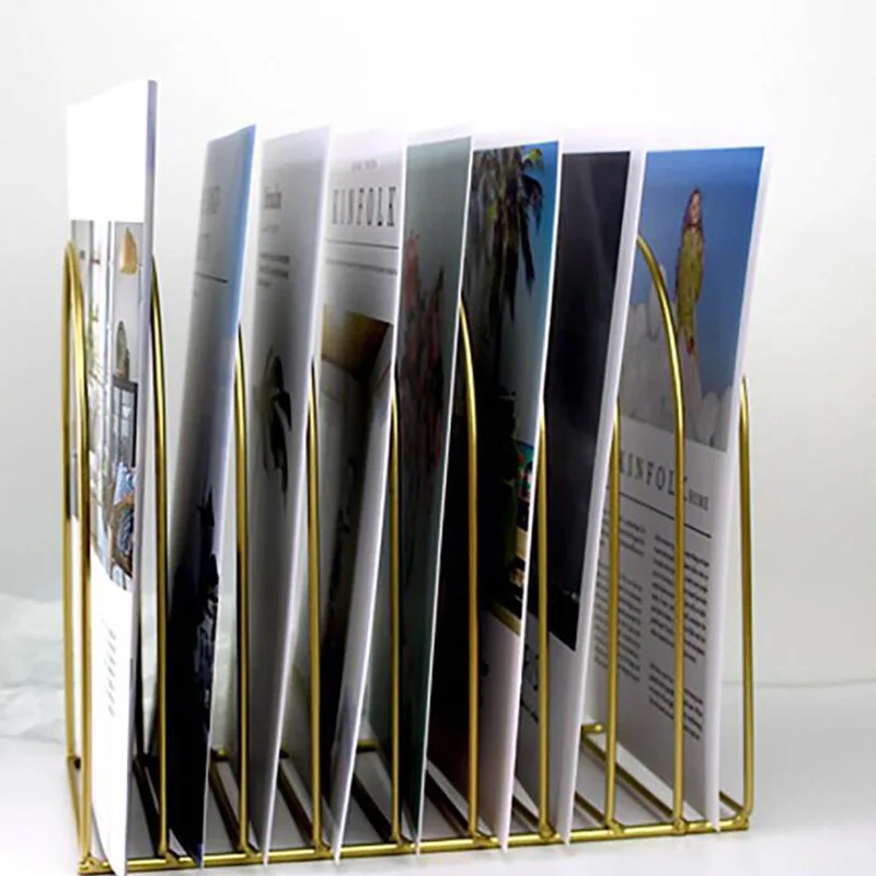 Органайзер для документов кованая железная подставка книг складные