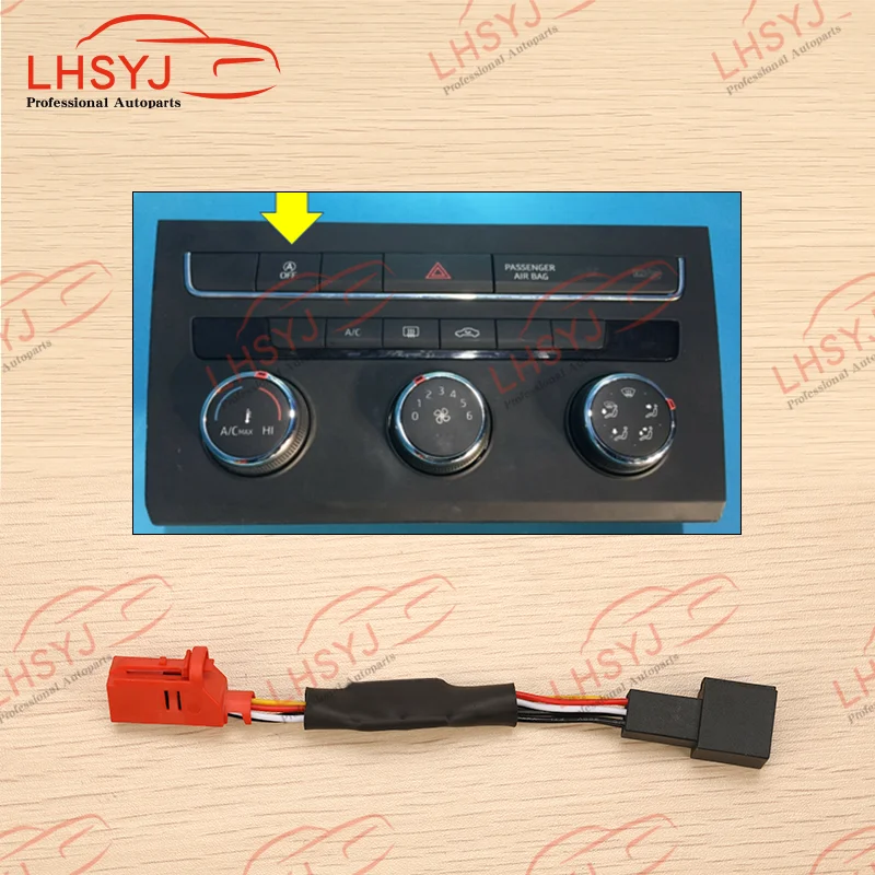 

6 Pins Automatic Stop Start Engine System Off Device Control Sensor Plug Stop Cancel Cable for SEAT ATE LEON