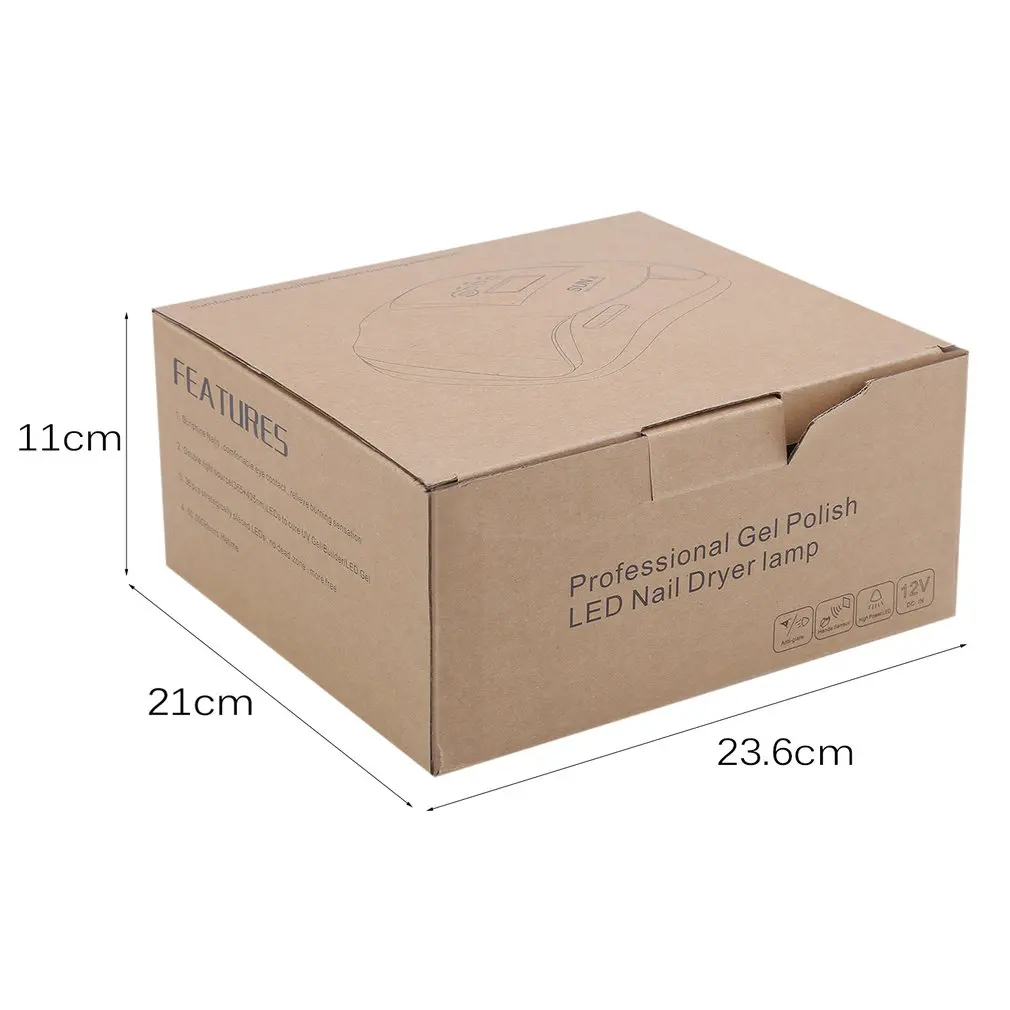 

Professional Gel Polish 48W Mini Portable LED Nail Dryer Lamp Light For Gel Polishing Curing Nail Art Tool