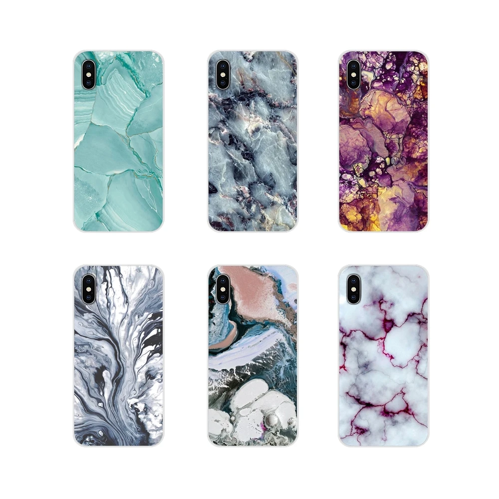 Прозрачные чехлы из ТПУ с изображением золотого мрамора и камня для Xiaomi Redmi 4A S2 Note