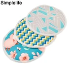 Многоразовые бамбуковые накладки для груди для кормления грудью, водонепроницаемые, из микрофибры, с большой впитываемостью, для беременных и кормящих грудью, 12 см