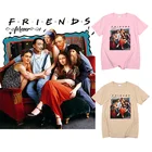 Футболка с принтом друзей, Забавный топ с изображением героев Ван Гога, да Винчи, сальдора дали, портретная одежда, летняя повседневная хлопковая мягкая мужская одежда