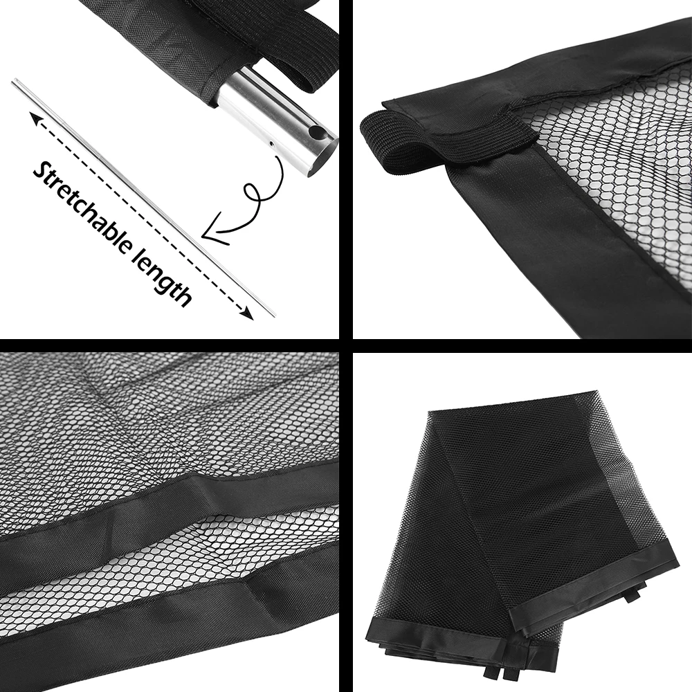 

Tall Pet Dog Gate Retractable Safety Guard Foldable Toddler Stair Gate Isolation Ingenious Mesh Dog Fence Indoor Outdoor