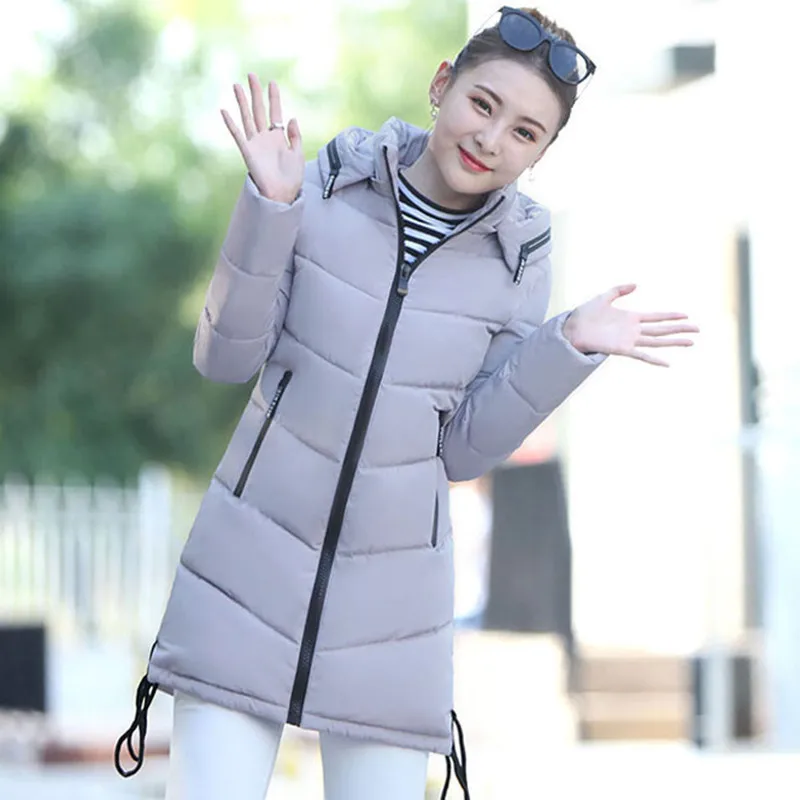 Женская мода 2020 куртка парка с капюшоном для женщин пальто Теплые мягкие зимние