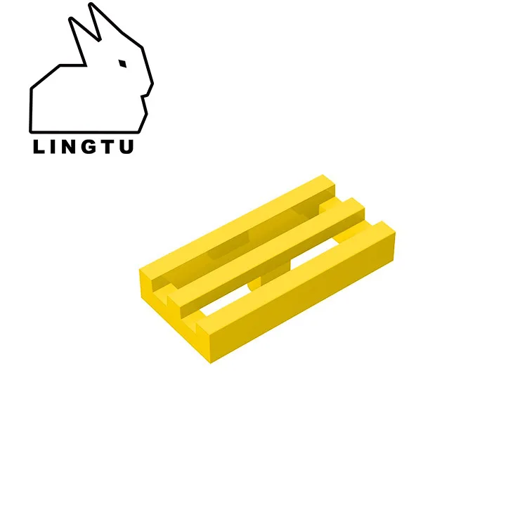 LINGTU строительный блок для бренда Fro Lego 2412 30244 1x2 пластин Развивающие детские