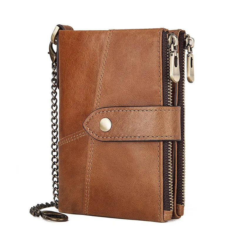 Лидер продаж мужские кошельки из натуральной кожи модный винтажный кошелек