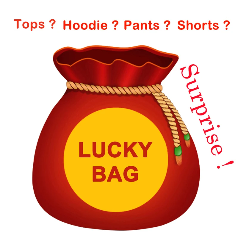 OGKB мужские 3D печатных Одежда лотерейный мешок футболка штаны и толстовка сюрприз