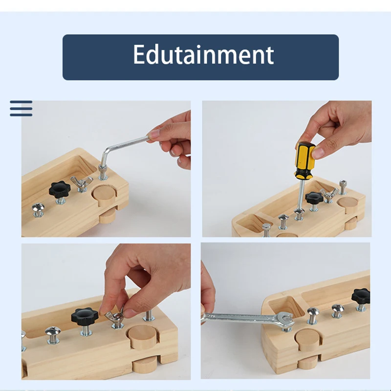 Детские развивающие деревянные игрушки для занятых автобусов детей набор