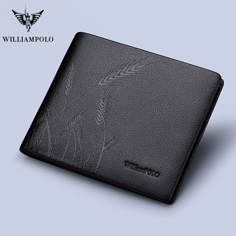 Мужские кошельки WILLIAMPOLO дизайнерский кошелек известного бренда 2020 маленький