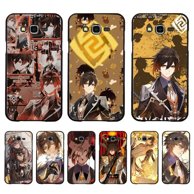

Genshin Impact Zhongli Phone Case For Samsung Galaxy J 4plus J6 J5 J72016 J7prime J7Core J6plus Coque