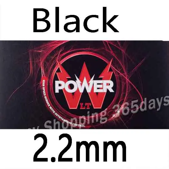 Black 2.2mm STIGA POWER LT резиновые прыщи для настольного тенниса с теннисной губкой для пинг-понга Tenis De Mesa - Цвет: Black 2.2mm