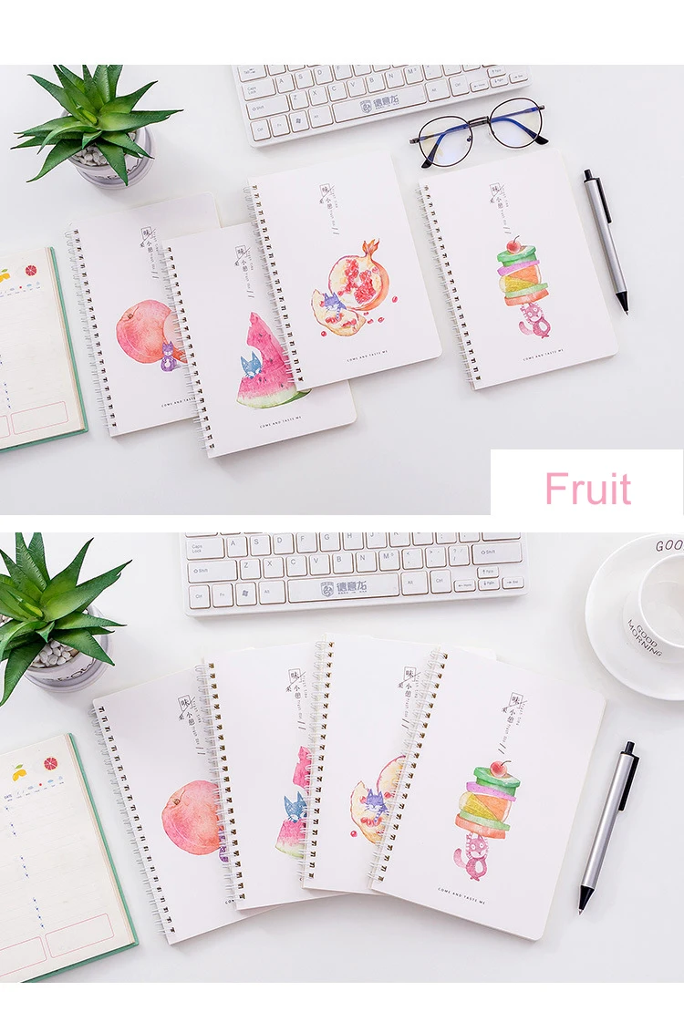 A5 рулон блокнота бумажный Еженедельный планировщик журнал блокноты Sketchbook Agenda Traveler Diary 120 горизонтальная линия внутренняя страница блокнот s