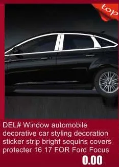 Автомобильная дверная ручка Автомобильная хромированная декоративная Модифицированная Автомобильная Стайлинг Защитная модификация наклейка полоса 17 18 для JEEP Compass