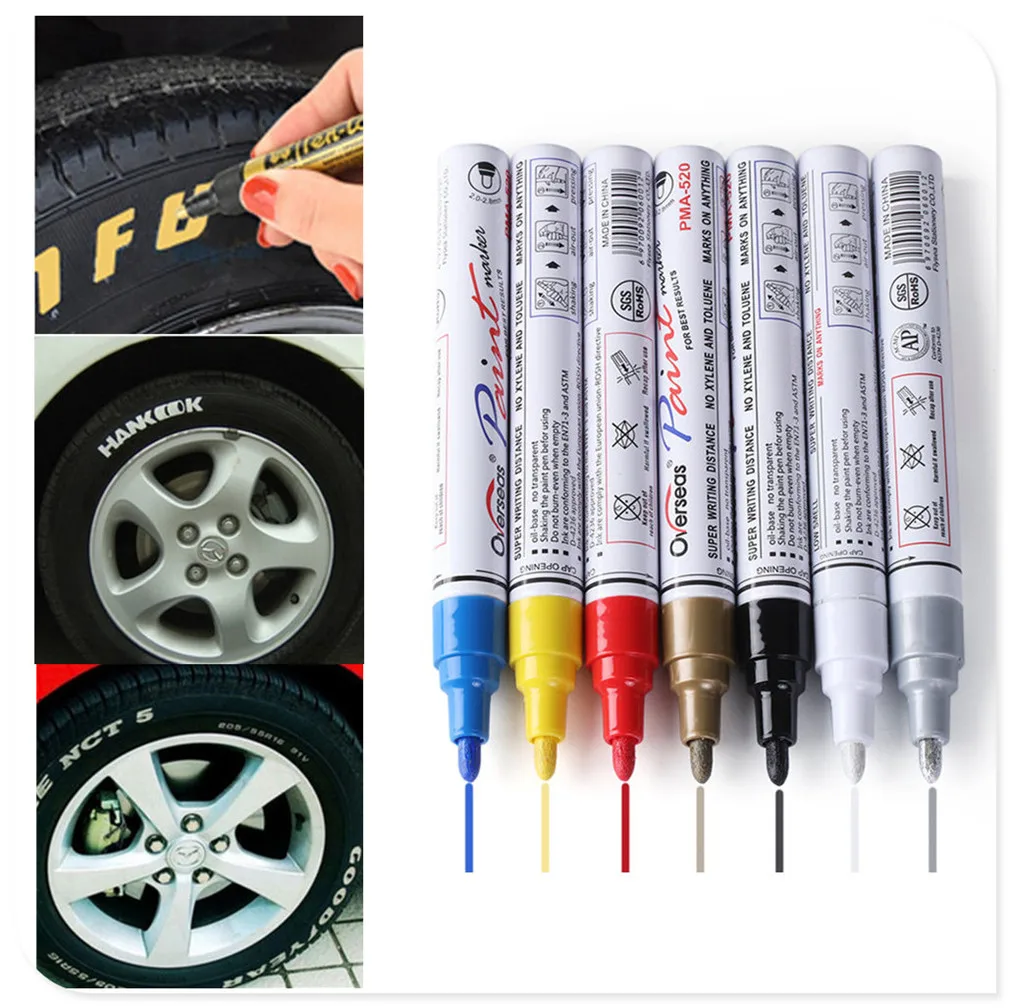 Авторучка для автомобильных шин маркеры краски маркер Mercedes Benz E53 C63 C43 c класс AMG GL550