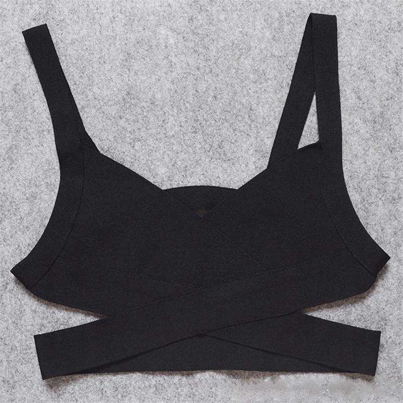 Новинка 2020 женские летние майки топы бандажный бюстгальтер без рукавов
