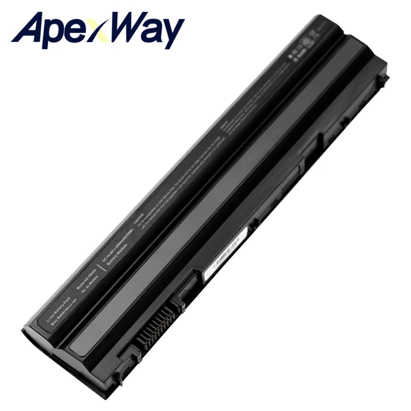 Аккумулятор ApexWay для Dell Latitude E5420 E5430 E5520 E5520m E5530 E6120 E6420 E6430 E6520 E6530 Vostro 3460 3560|battery for