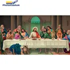 Набор для рисования по номерам на холсте Последний Ужин