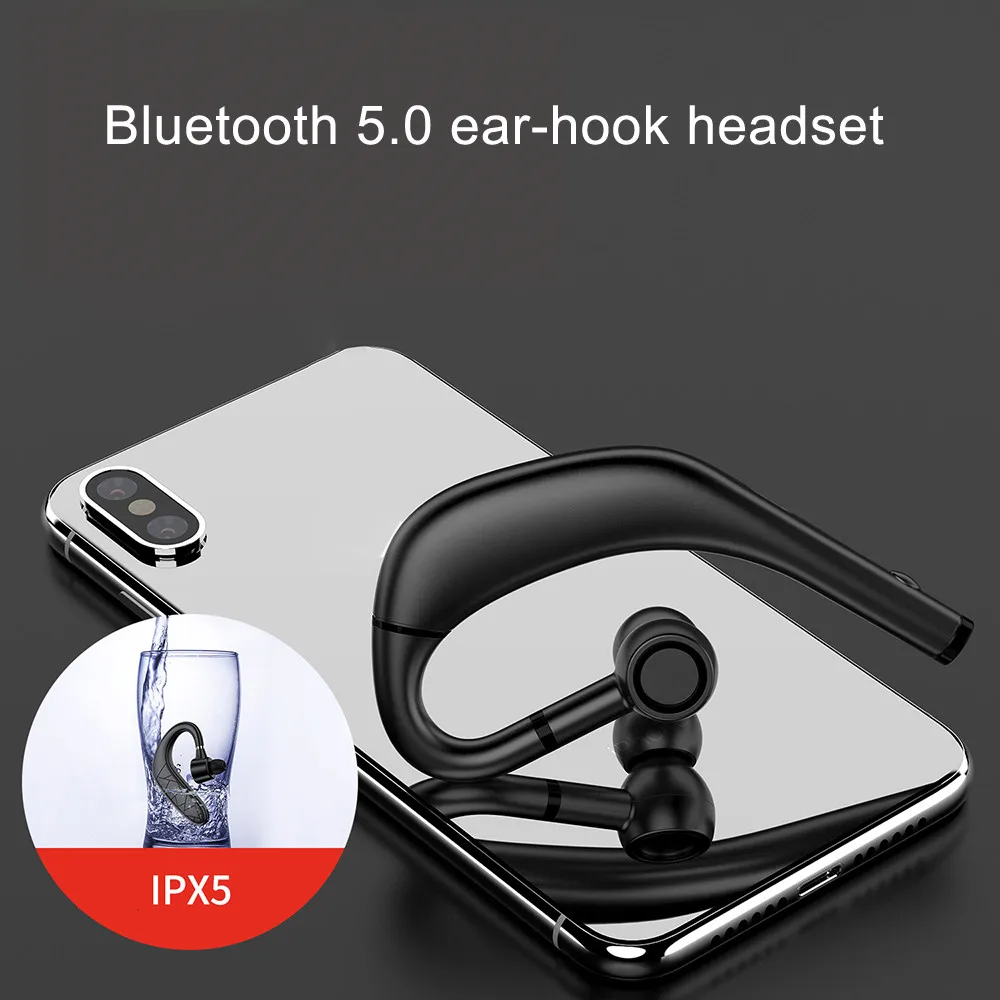 Беспроводные наушники Bluetooth Blutooth 5 0 гарнитура для звонков HD автомобильная