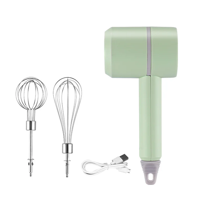 Wireless 3Speed Power Doug Mini Electric Food Blender Portable Handheld Egg Beater Automatic Cream Cake Baking Dough Mixer | Бытовая