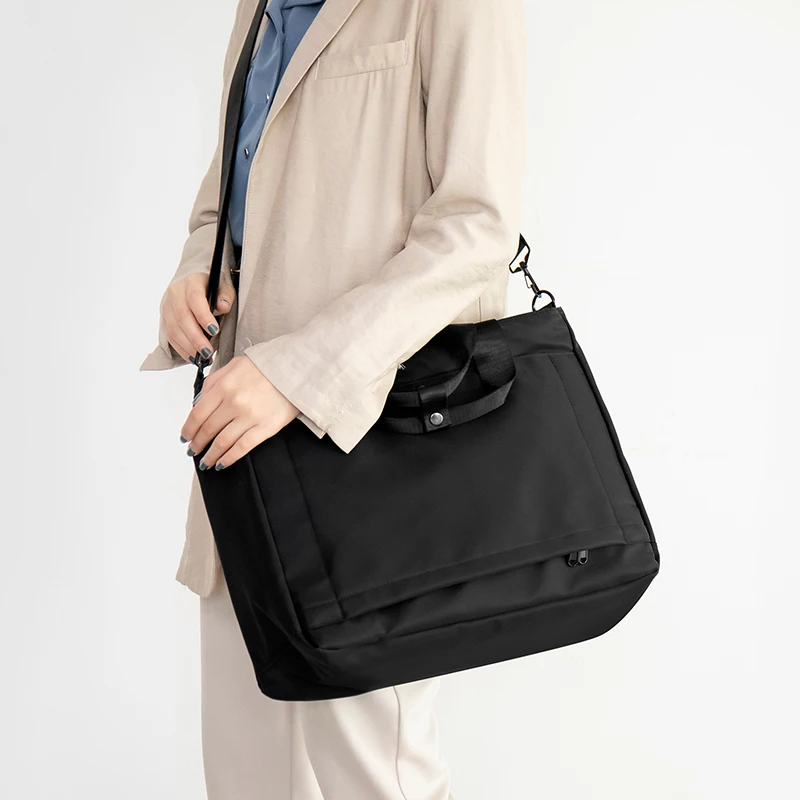 2021 Business Women's Briefcase Handbag Women Totes 15.6 14 Inch Laptop Bag Shoulder Office Bags For Female Briefcases