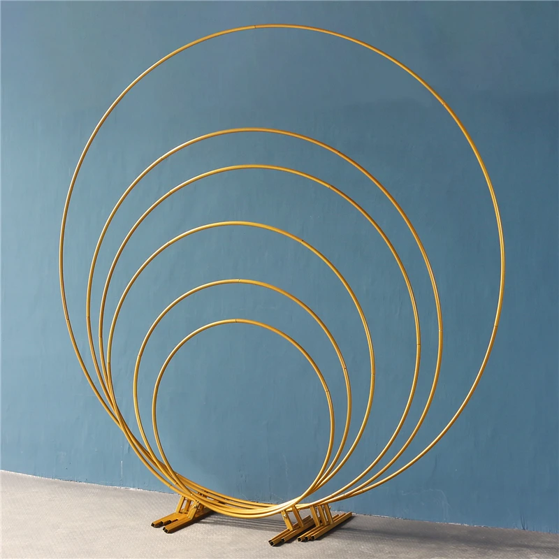 Круглая свадебная АРКА для воздушных шаров цветов Свадебный декор железная