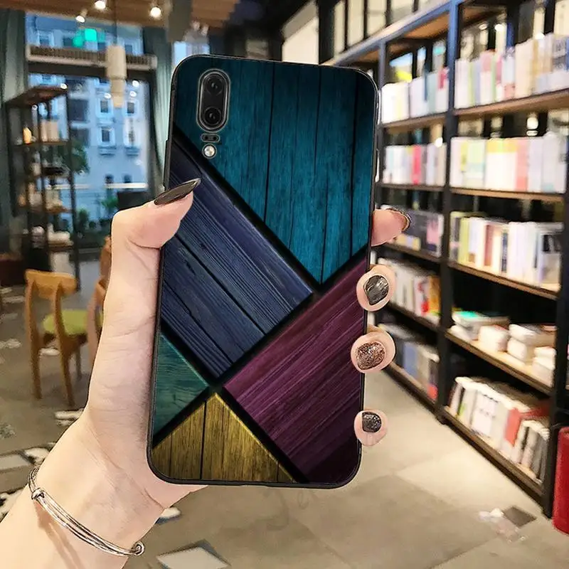 

Wooden Style Phone Case For Huawei honor Mate P 10 20 30 40 Pro 10i 9 10 20 8 x Lite