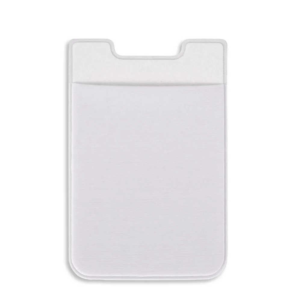 Style3-White Эластичный Чехол для мобильного телефона чехол-кошелек Кредитная карта ID держатель для карт клейкий карман Стикеры лайкра Карманный держатель для карт универсальный аксессуар для мобильного телефона - Цвет: Style3-White