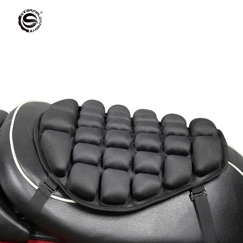 Универсальный чехол на сиденье мотоцикла гелевый амортизирующий коврик из