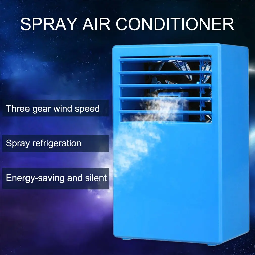 

Three-speed Wind Speed Fan Power Failure Protection Mute Energy Saving Large Water Tank No Blade Fan Humidifier