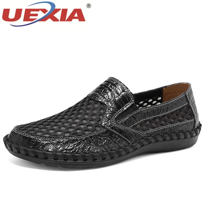 

Mesh Men Shoes Breathable White Sneakers Lace-Up Lightweight Black Walking Big Size Tenis Light Soft Fashion Zapatillas Hombre
