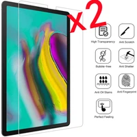 2pcs tablet tempered glass screen protector cover for samsung galaxy tab s5e t720t725 10 5 inch full coverage protective film