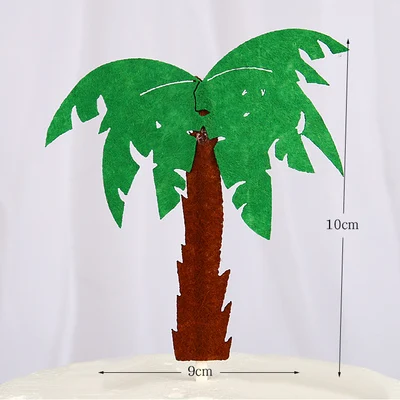 Топпер для торта С Днем Рождения в джунглях сафари животные украшение жираф Лев