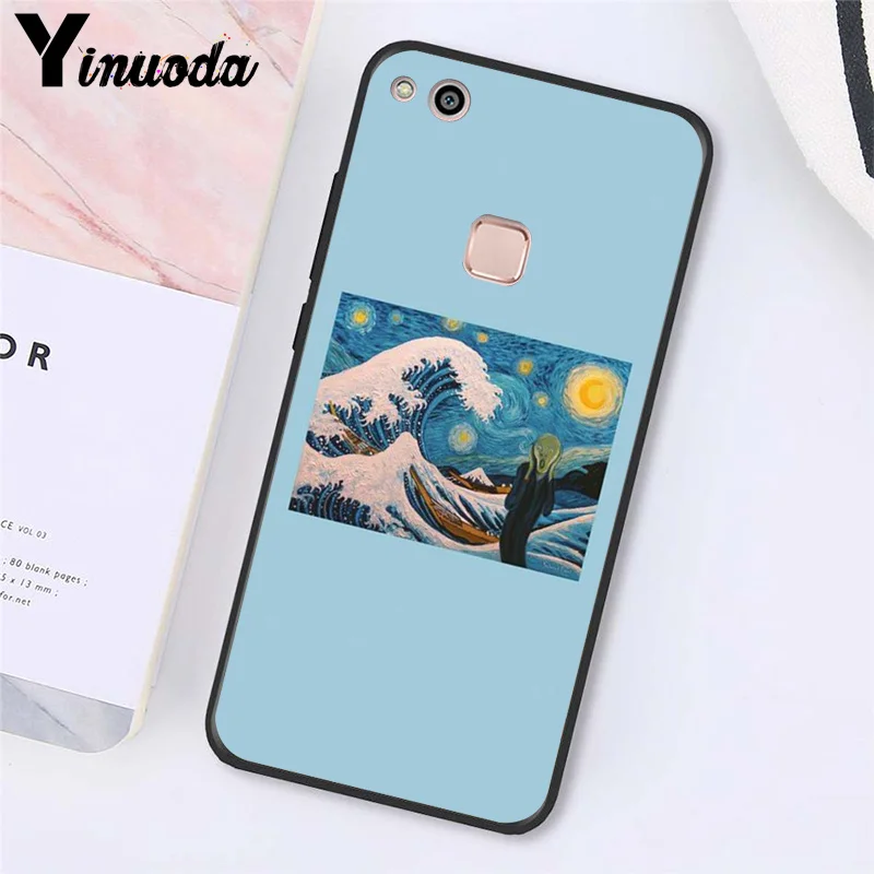 Чехол для телефона Yinuoda с изображением прекрасного искусства Ван Гога Моны Лизы