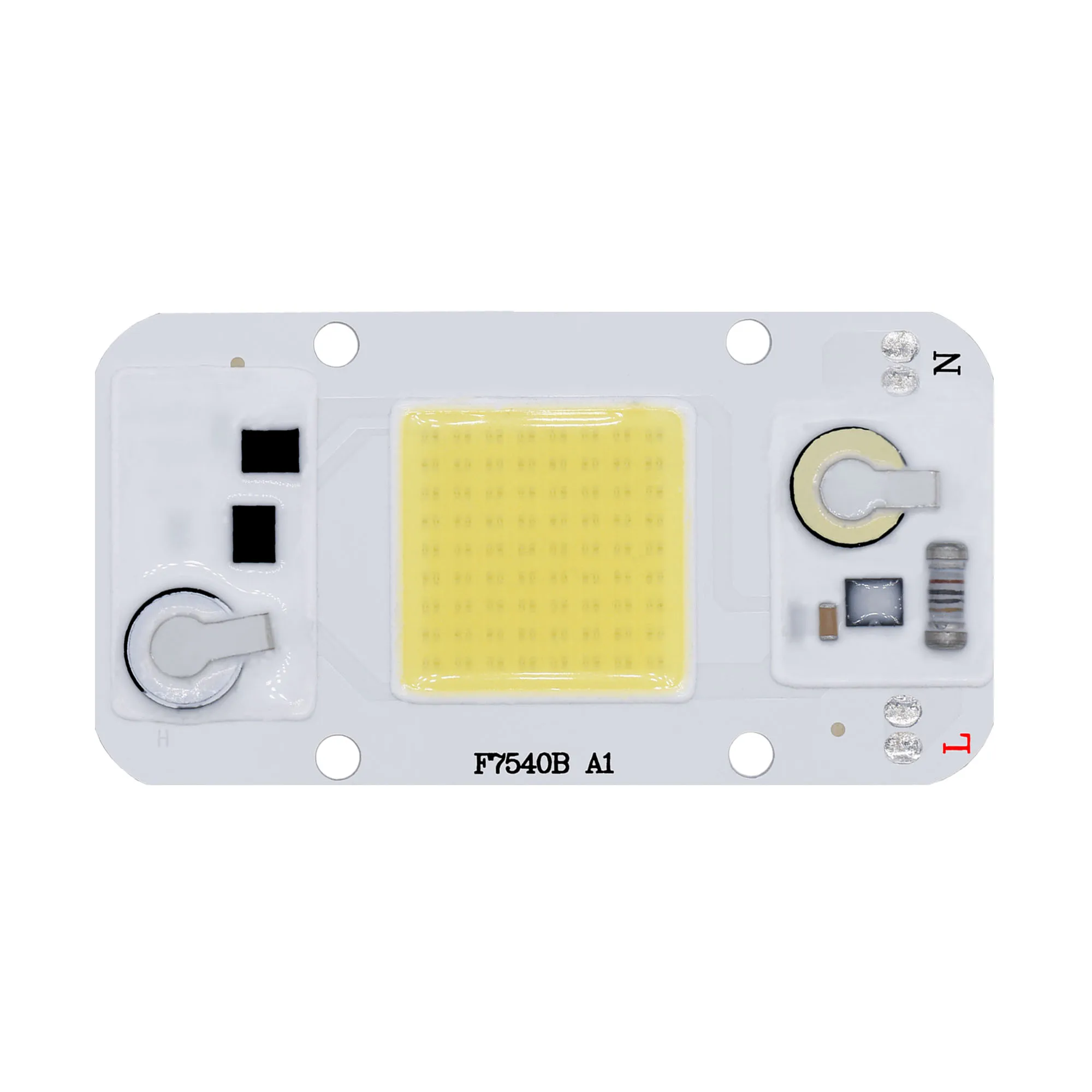5 штук светодиодных чипов LED COB мощностью 20W 30W 50W AC220V Smart IC не нуждается в драйвере полной мощности лампы для прожектора DIY.