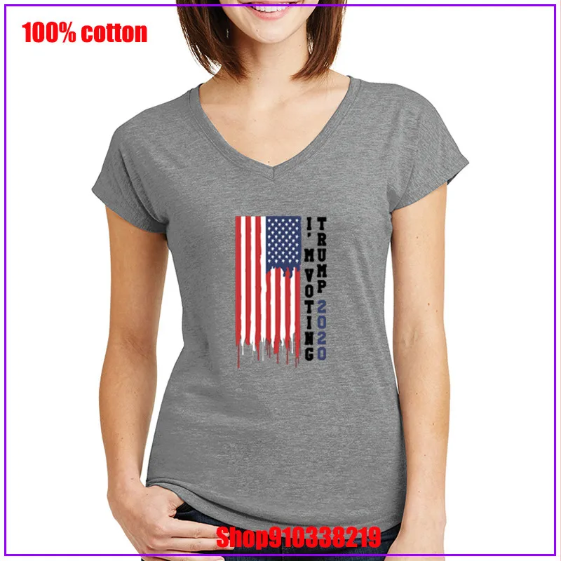 Женская футболка с надписью Я прошу Трампа 2020 черная из 100% хлопка принтом сделай